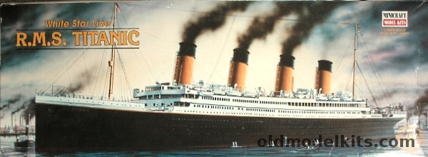 Entex 1/350 RMS Titanic Ocean Liner - Bagged plastic model kit